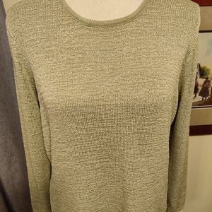 Silk knit sweater
